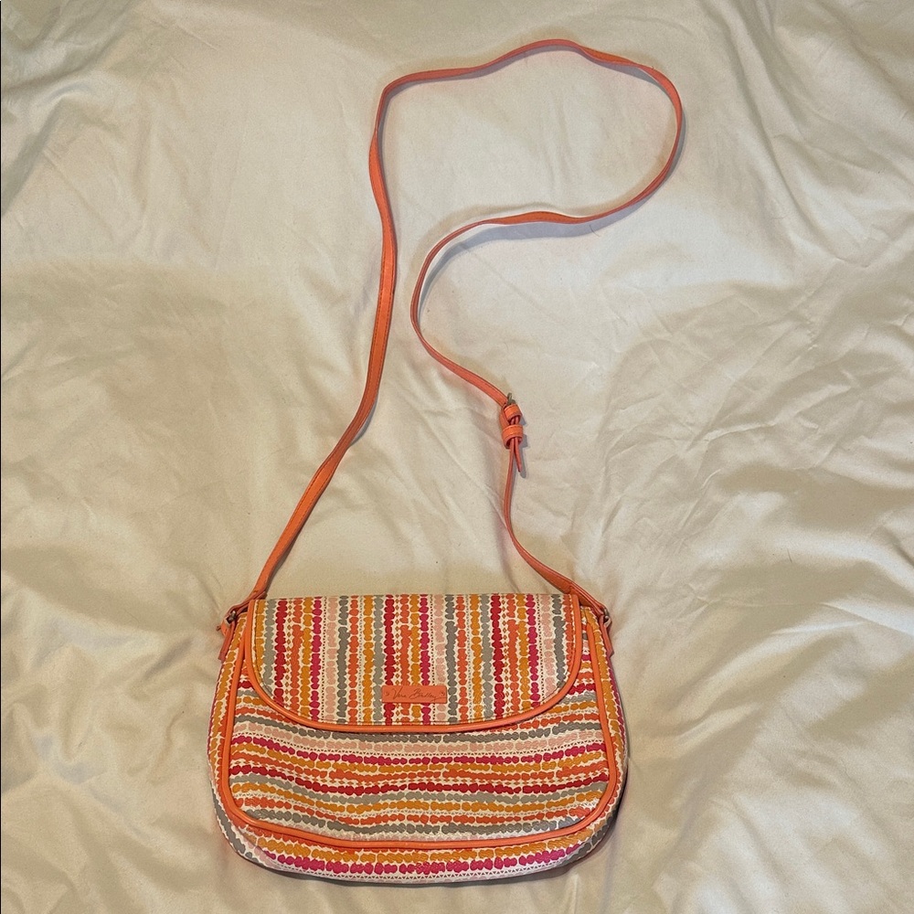 Vera Bradley Vibrant Striped Crossbody Bag